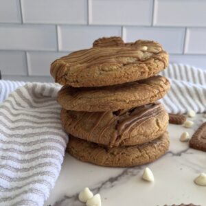 Biscoff Stuffed Cookie