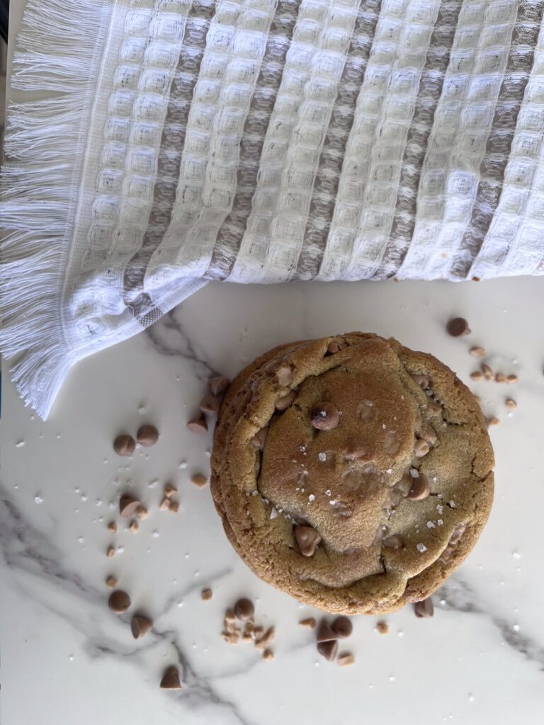 Toffee Salted Caramel Cookie