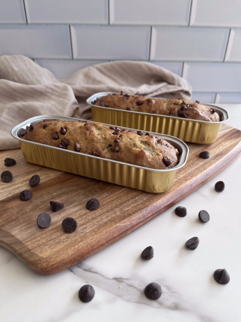 Mini Banana Bread — Chocolate Chip