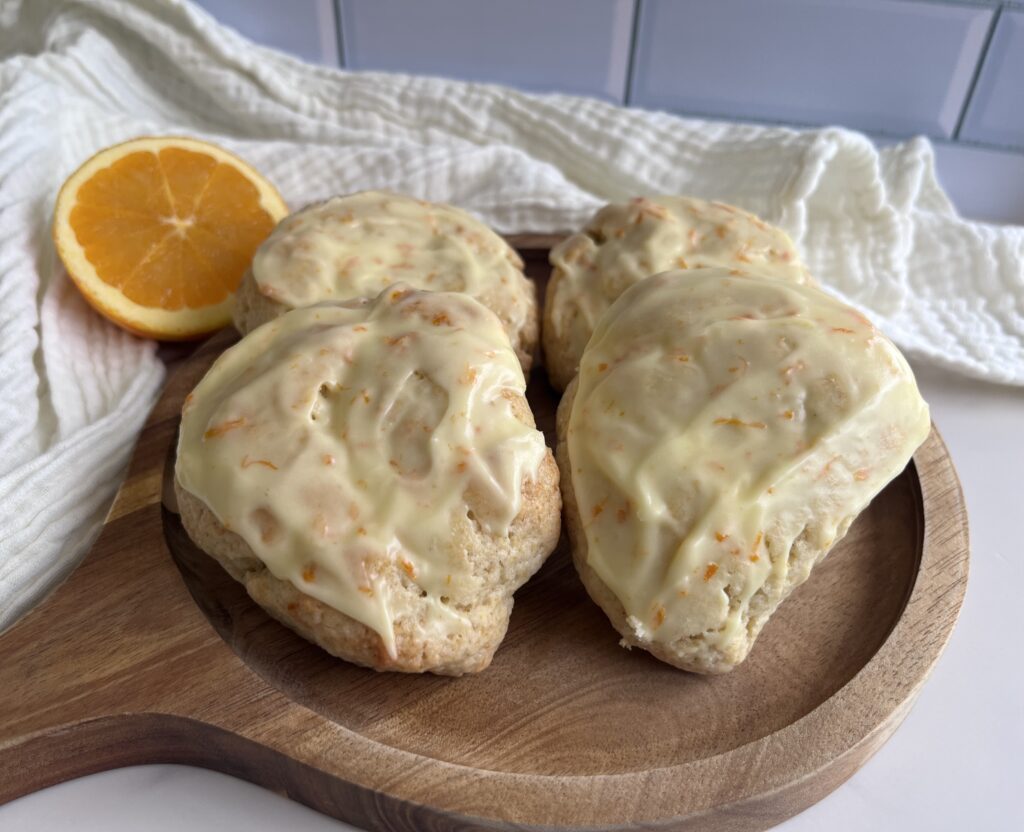 Orange Cream Scone (4-pack)