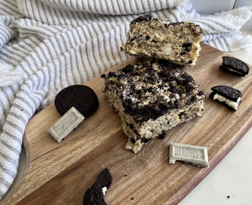 Cookies & Cream Rice Krispie Treat