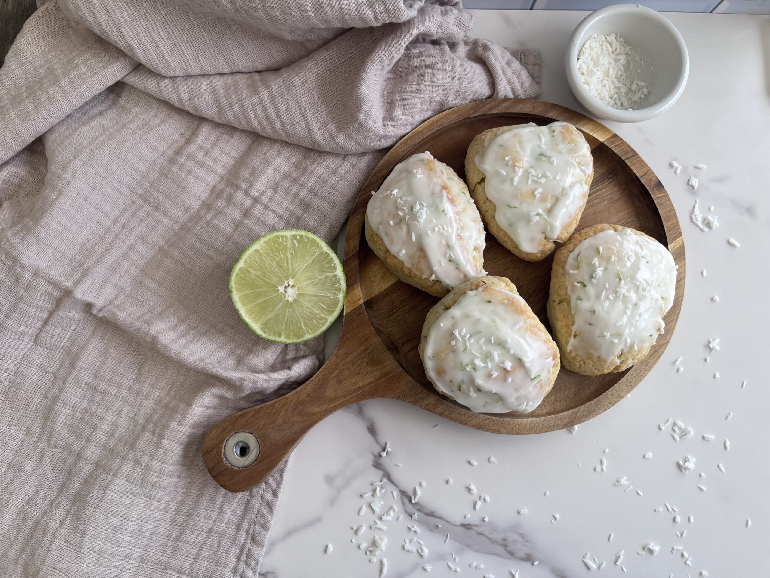 Lime Coconut Scones - Image 2